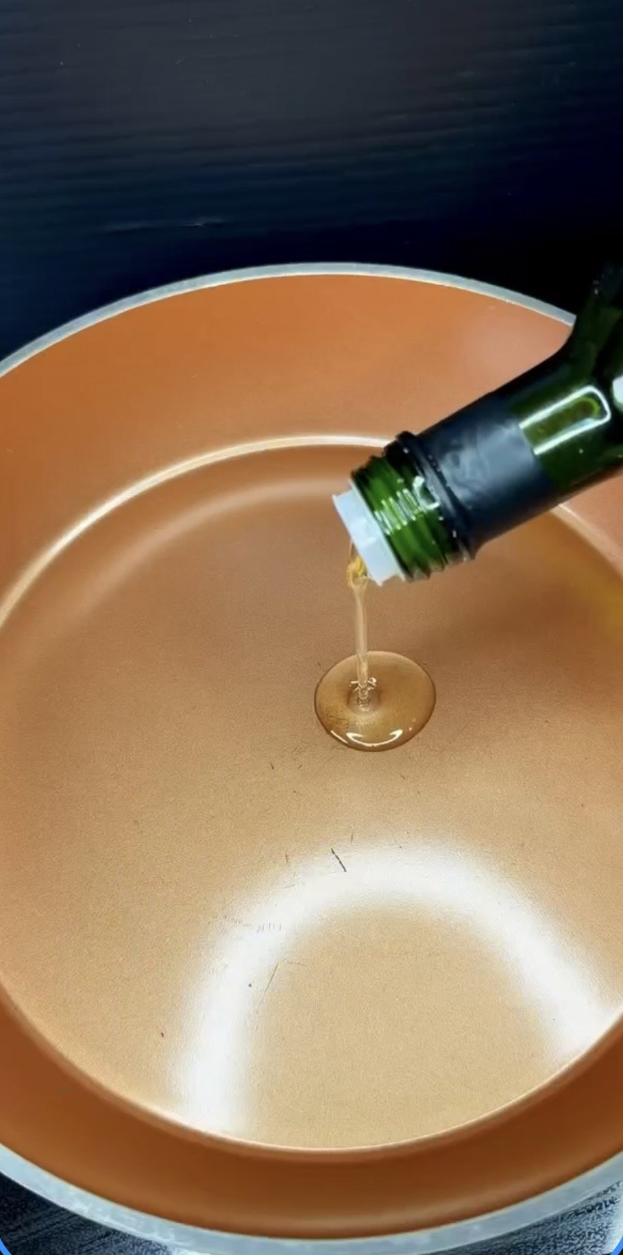 Step 1.1: Heat olive oil in a nonstick skillet over medium heat