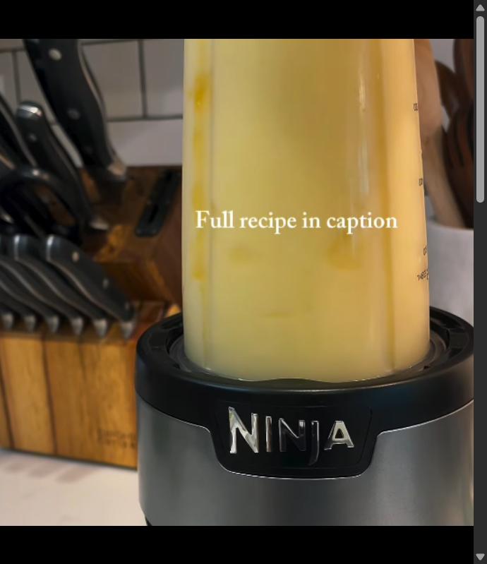 Step 1.1: Blitz until smooth