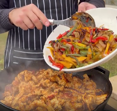 Step 3.1: Add the cooked vegetables back to the pan and let everything finish cooking together