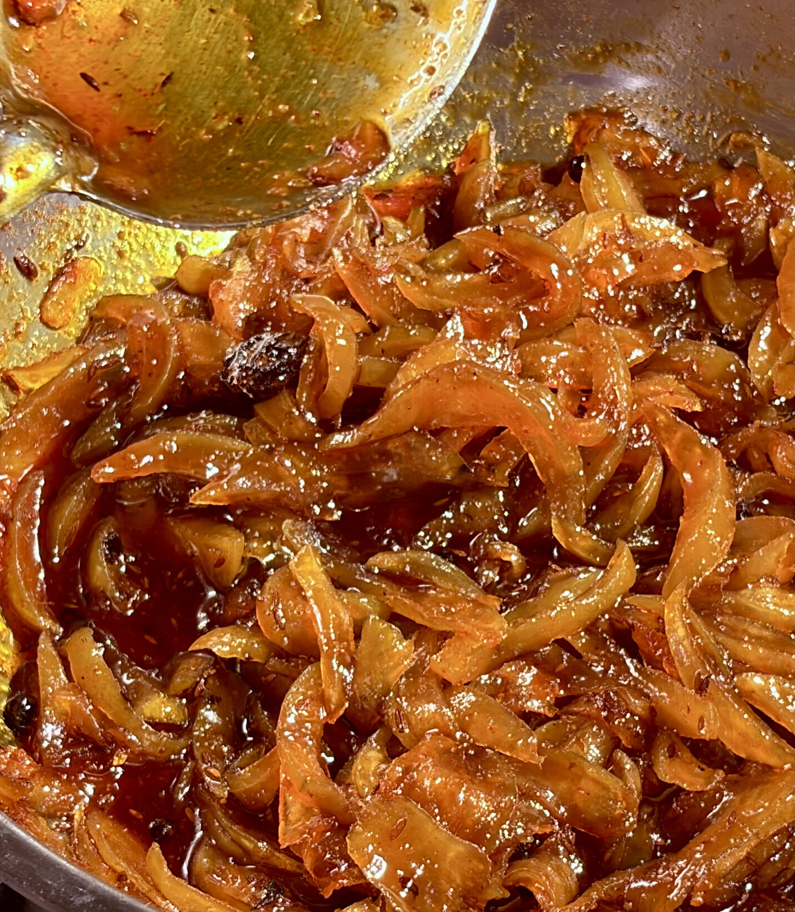 Step 2.1: Once the chutney has reached the desired consistency, remove it from heat and let it cool completely