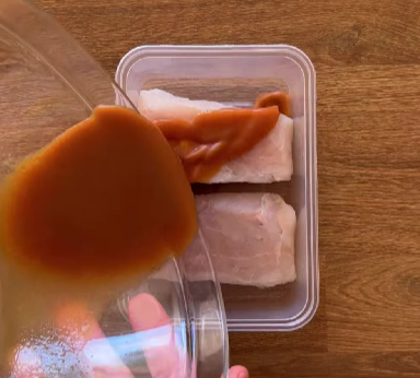 Step 2.1: Marinate the fish in the mixture for at least 24 hours, preferably 48 hours