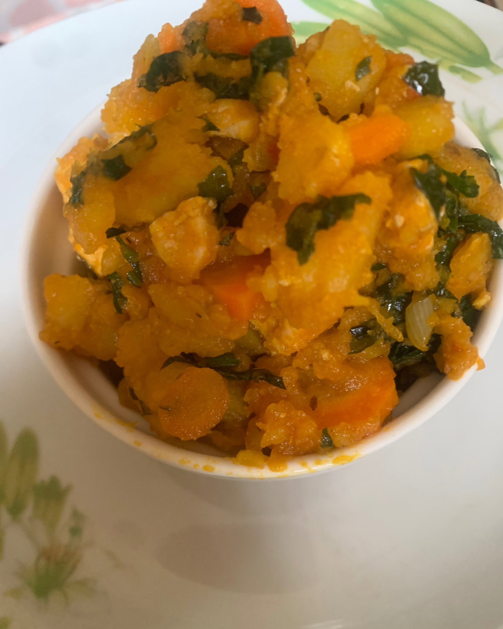Irish Potato and Chicken porridge  recipe