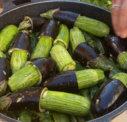 Step 2.1: Arrange the dolma in your preferred style, such as a rustic homey way