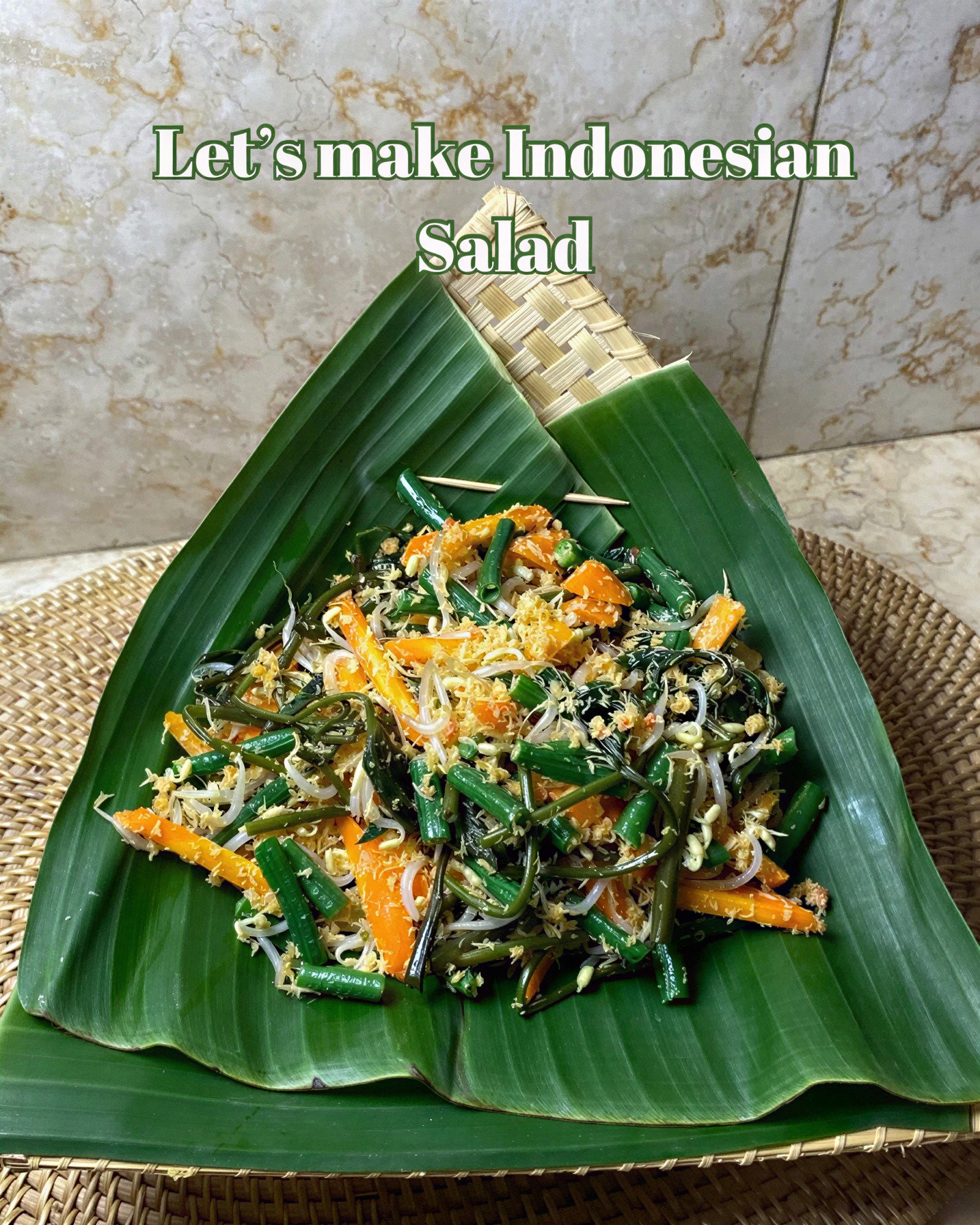 Indonesian Salad (Urap) recipe