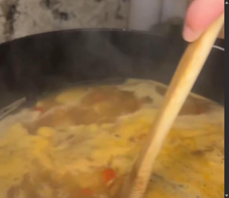 Step 1.1: Add diced potatoes and simmer until chicken and potatoes are cooked through