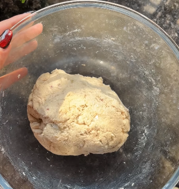 Step 1.1: Form a dough by combining steamed and mashed sweet potato with grinded oats or oat flour