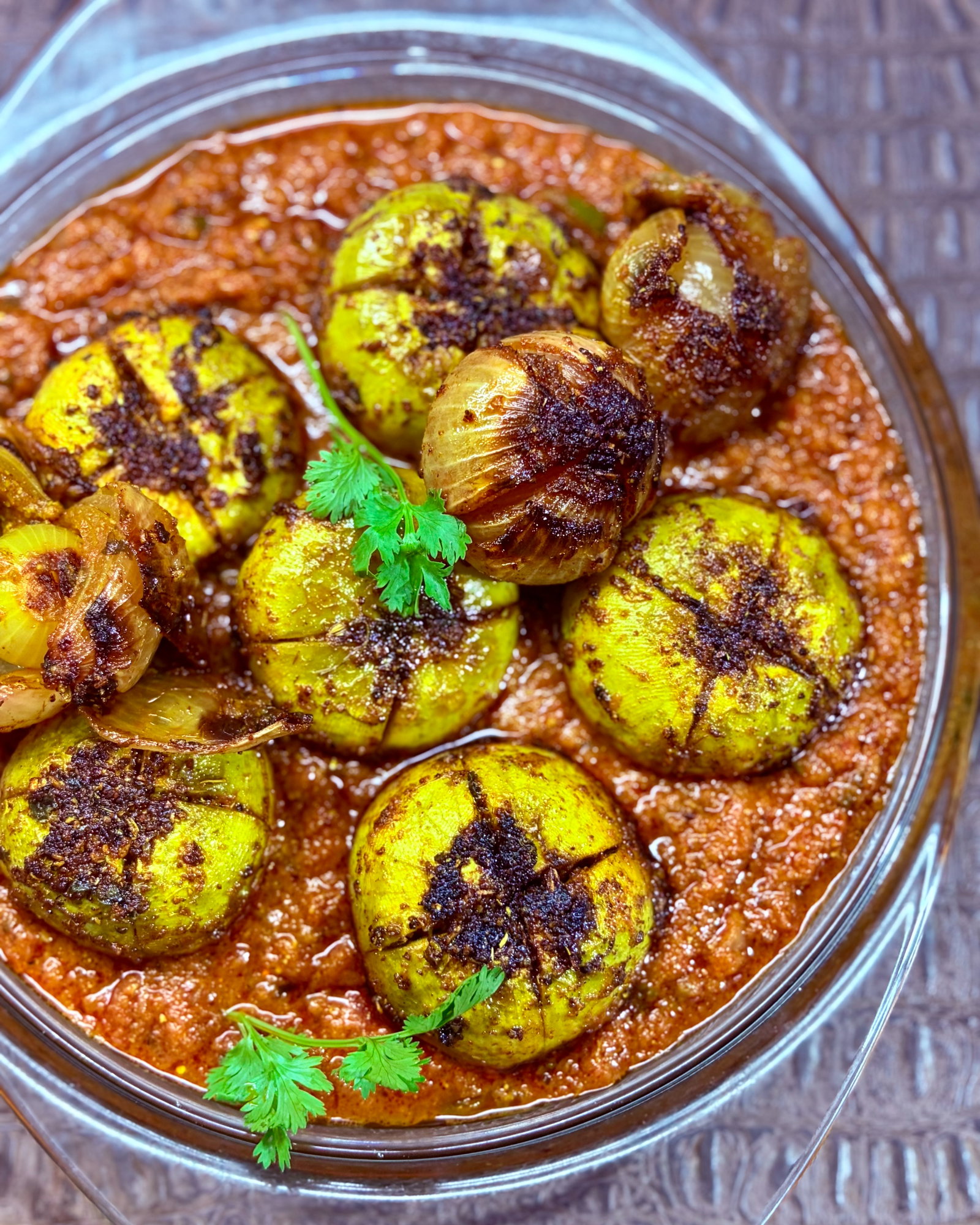 Bharwan Tinda Masala (Stuffed Apple Gourd) recipe