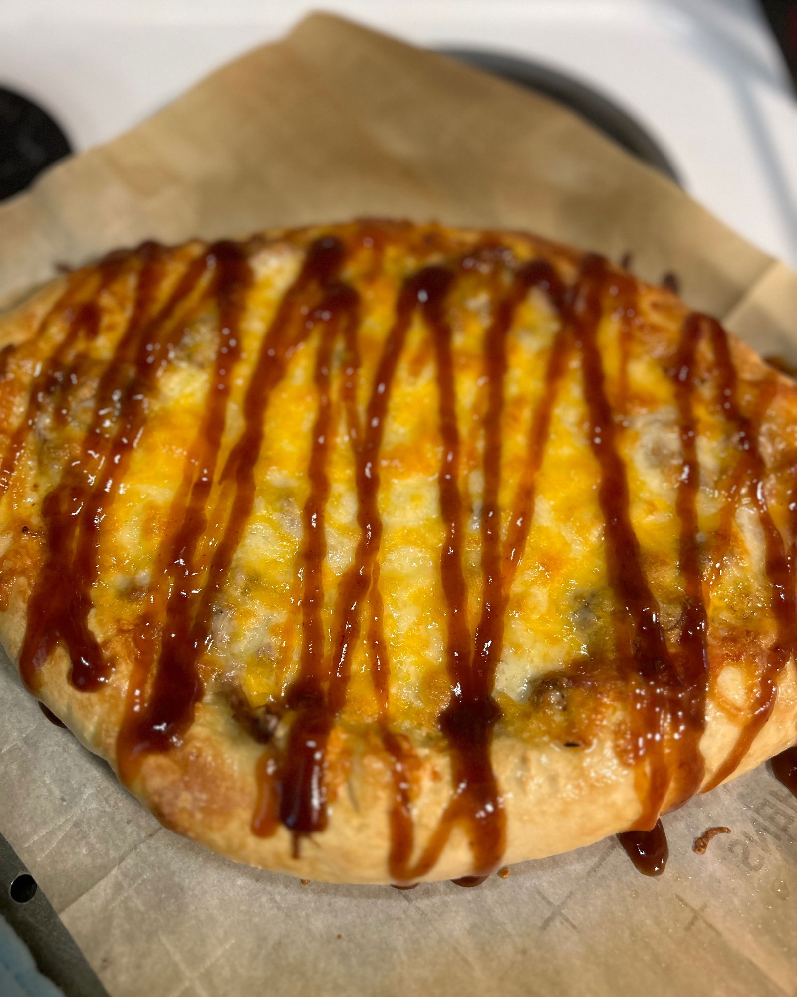 BBQ Pulled Pork Pizza recipe