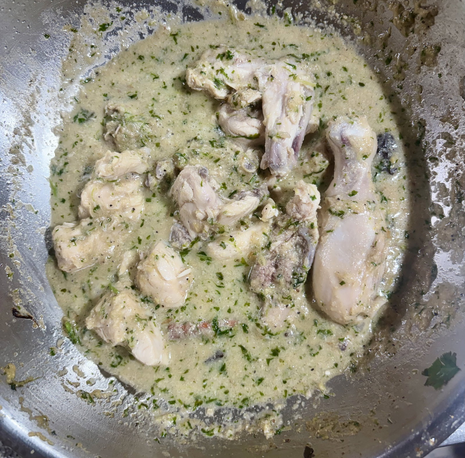 Step 3.1: Pour in the hot water and stir