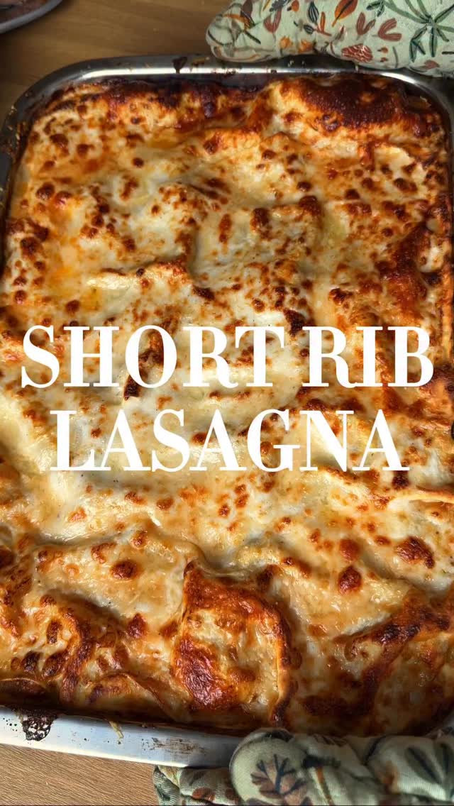 Short-rib Lasagna recipe
