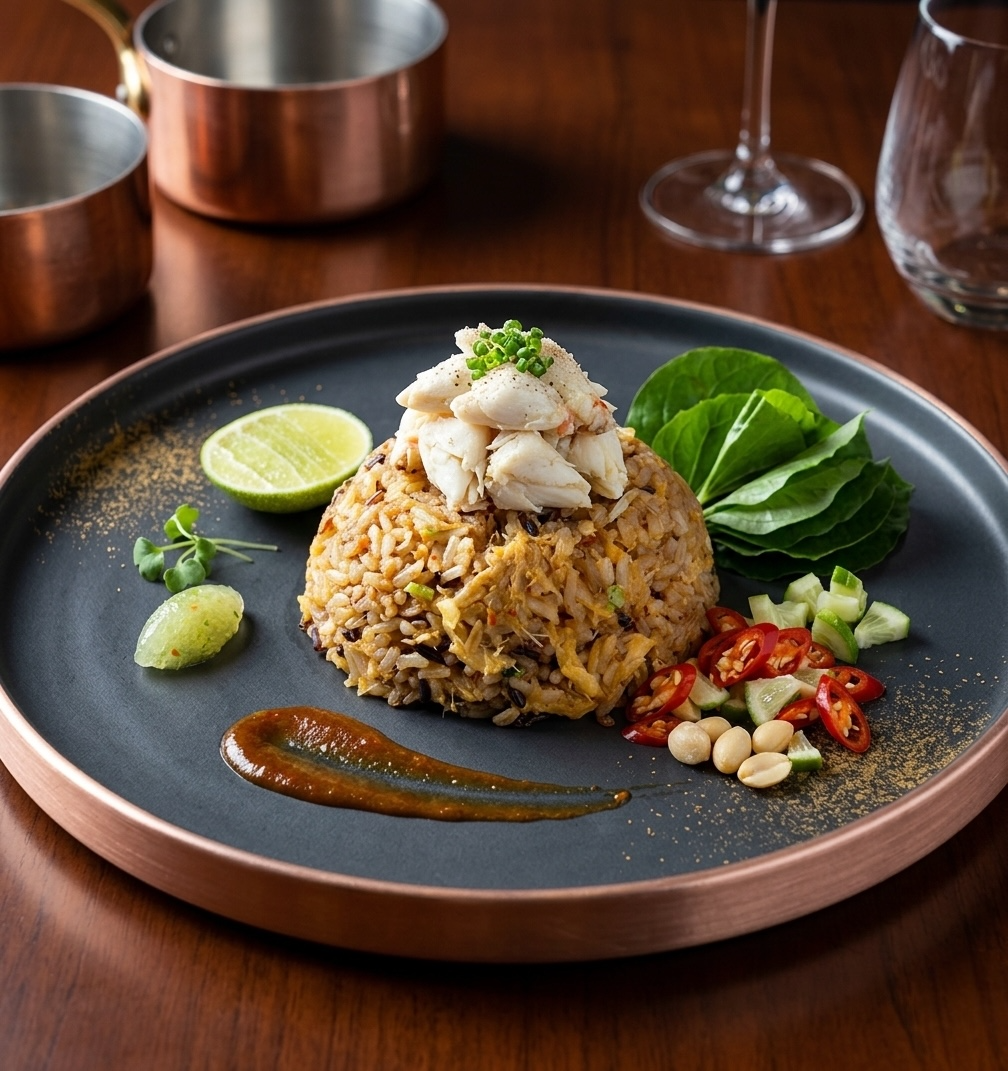 Crab Fat Fried Rice recipe