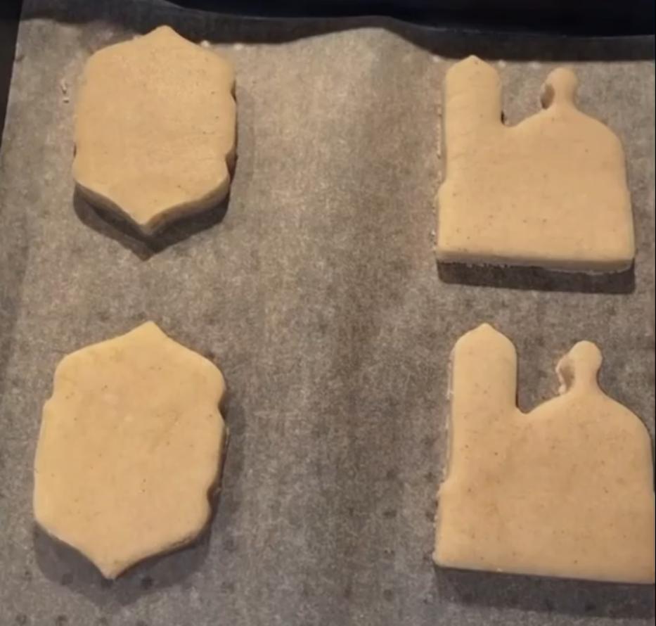 Step 1.1: Bake for 27 minutes at 170 degrees Celsius, or until golden