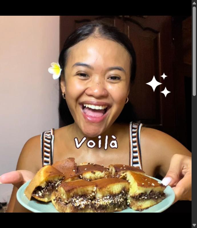 Step 3.1: Spread butter on top of the martabak, add chocolate meses, sesame seeds, and condensed milk, then fold and cut into pieces