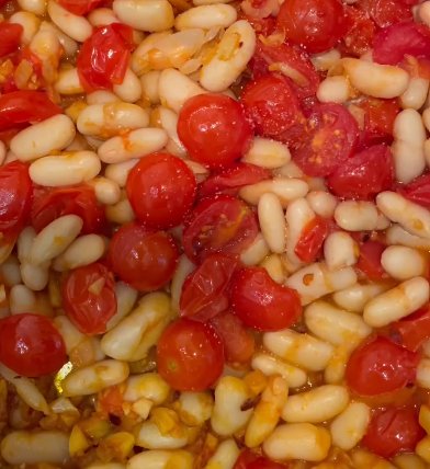 Step 1.1: Add butter beans, cook for 5 minutes until heated through