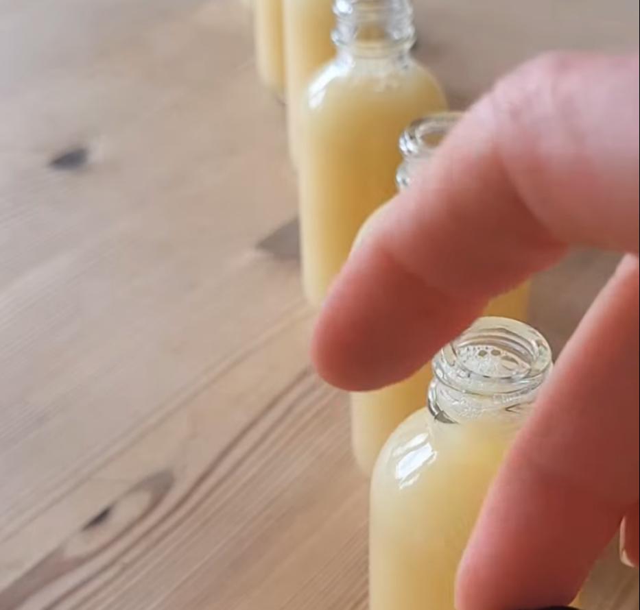Step 1.1: Store in the fridge and enjoy a shot whenever you need a pick-me-up
