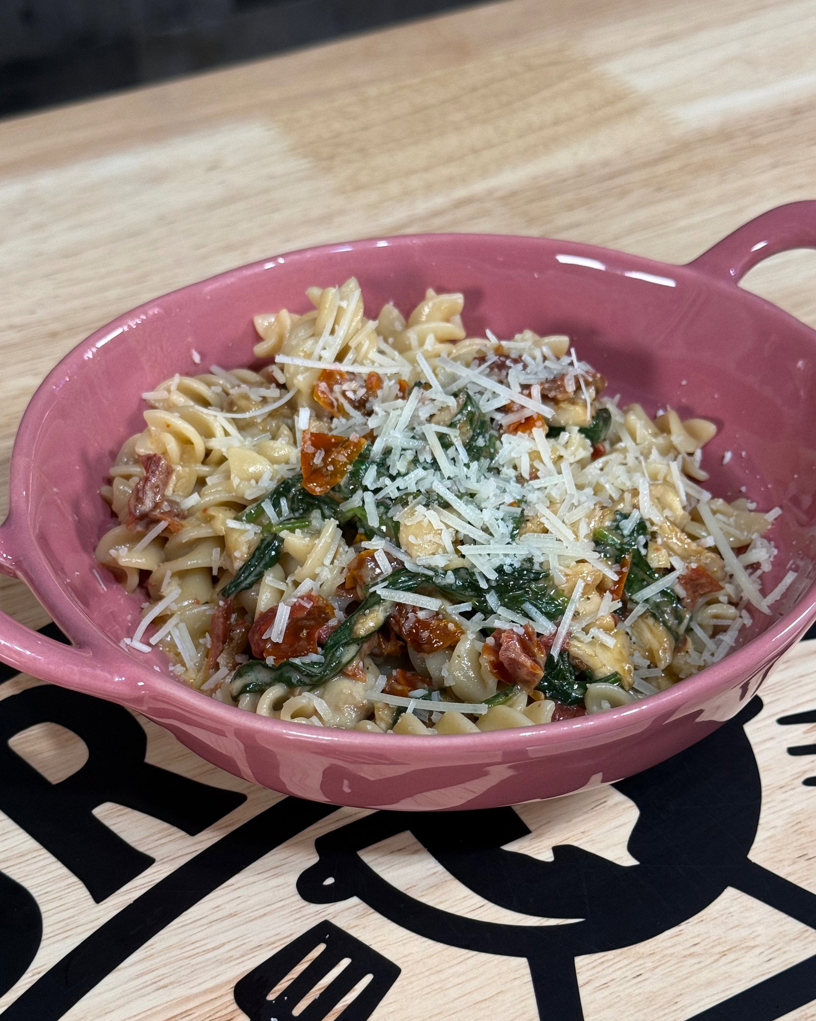 Creamy Tuscan Chicken Pasta recipe