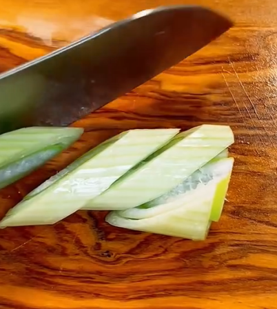 Step 1.2: Peel and cut the potato into small pieces