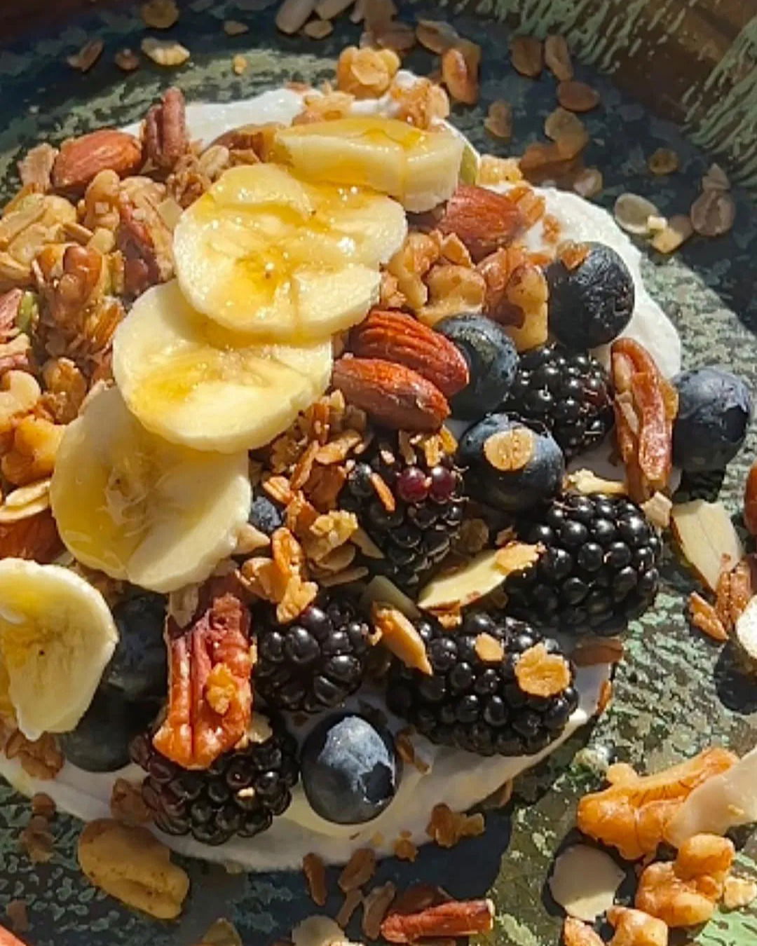 Banana and Blueberry Breakfast recipe