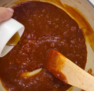 Step 1.1: In a pan, sauté onion in olive oil until soft