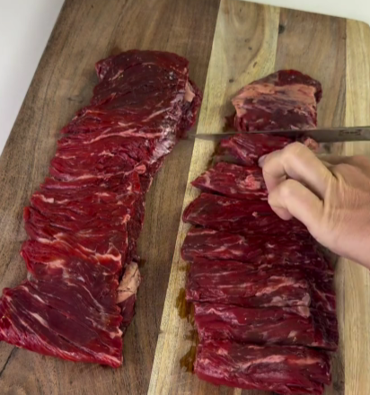 Step 1.1: Season steak cubes generously with salt and pepper