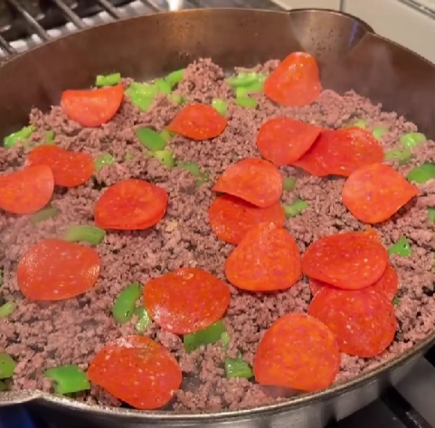 Step 1.2: Heat a skillet over medium-high heat