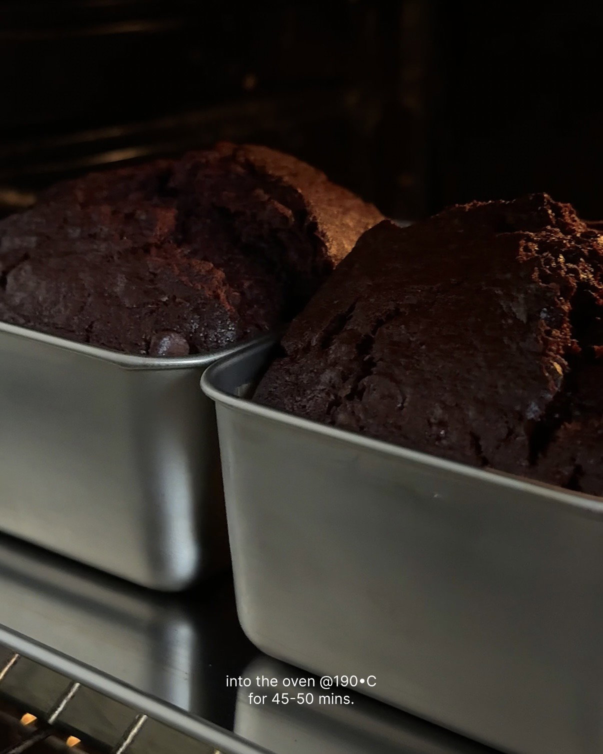 Step 2.1: Bake in the oven at 190°C for 40-45 minutes or until done