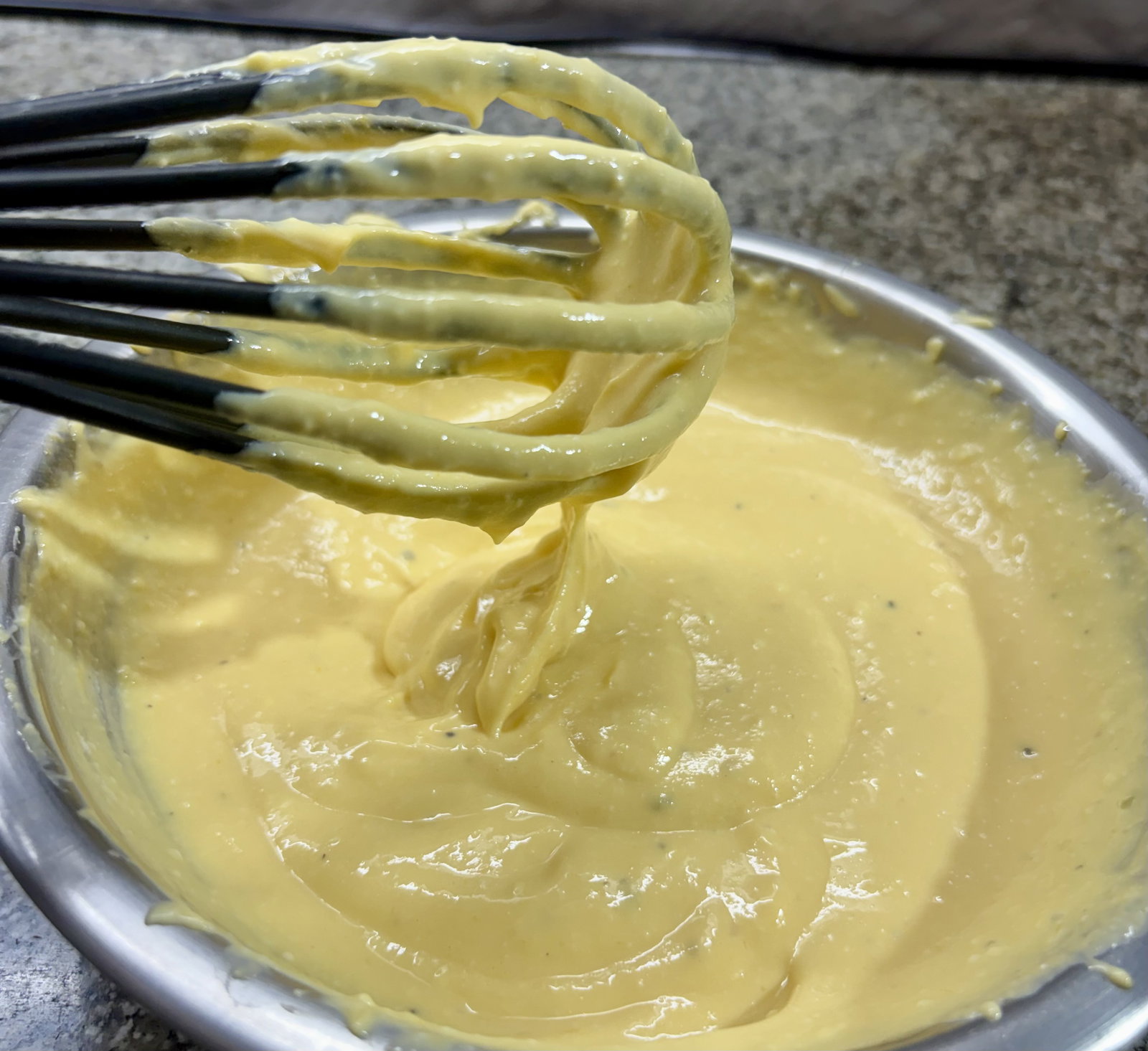 Step 1.2: Whisk or blend [hung curd](https://www