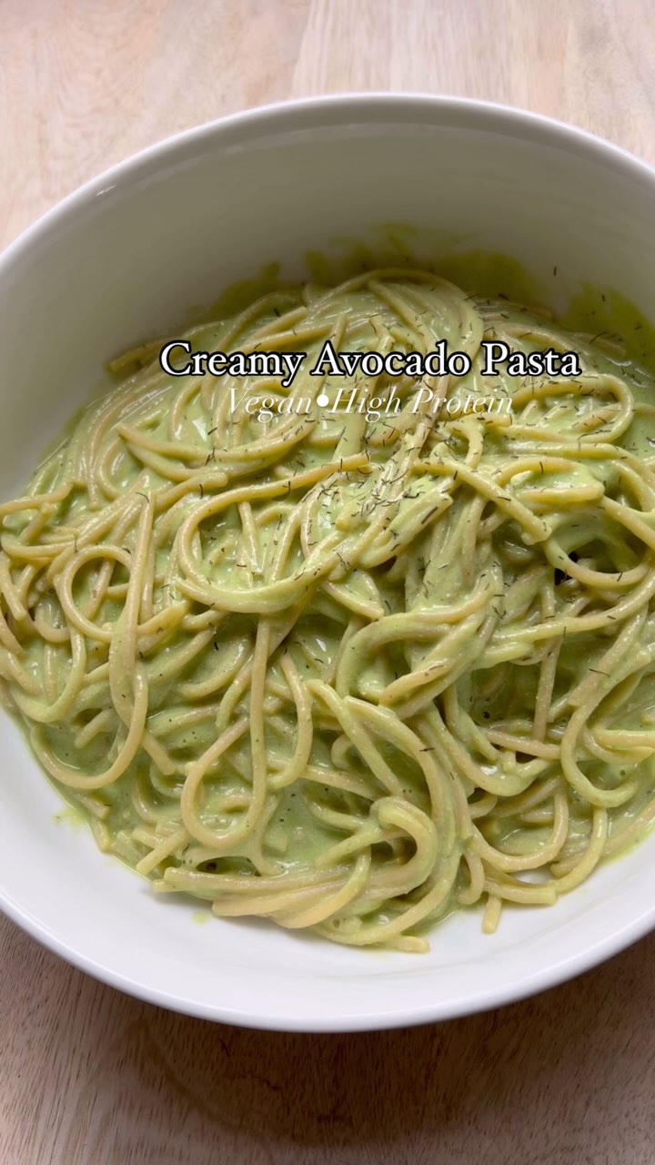 Creamy Avocado and Tofu Pasta Sauce recipe