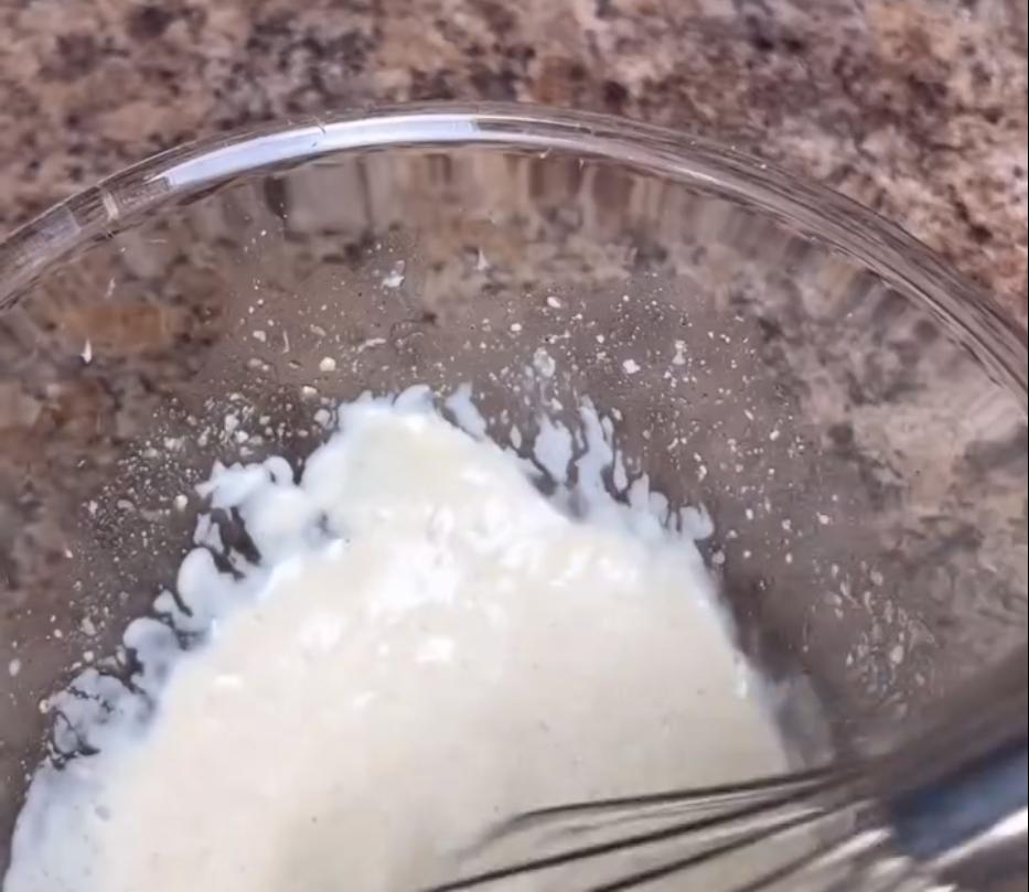 Step 2.1: Mix the Dijon mustard, garlic paste, white vinegar, pepper, Worcestershire sauce, mayonnaise, olive oil, and salt until smooth