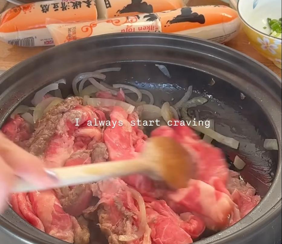 Step 1.1: Heat a little oil in a pot over medium-high heat