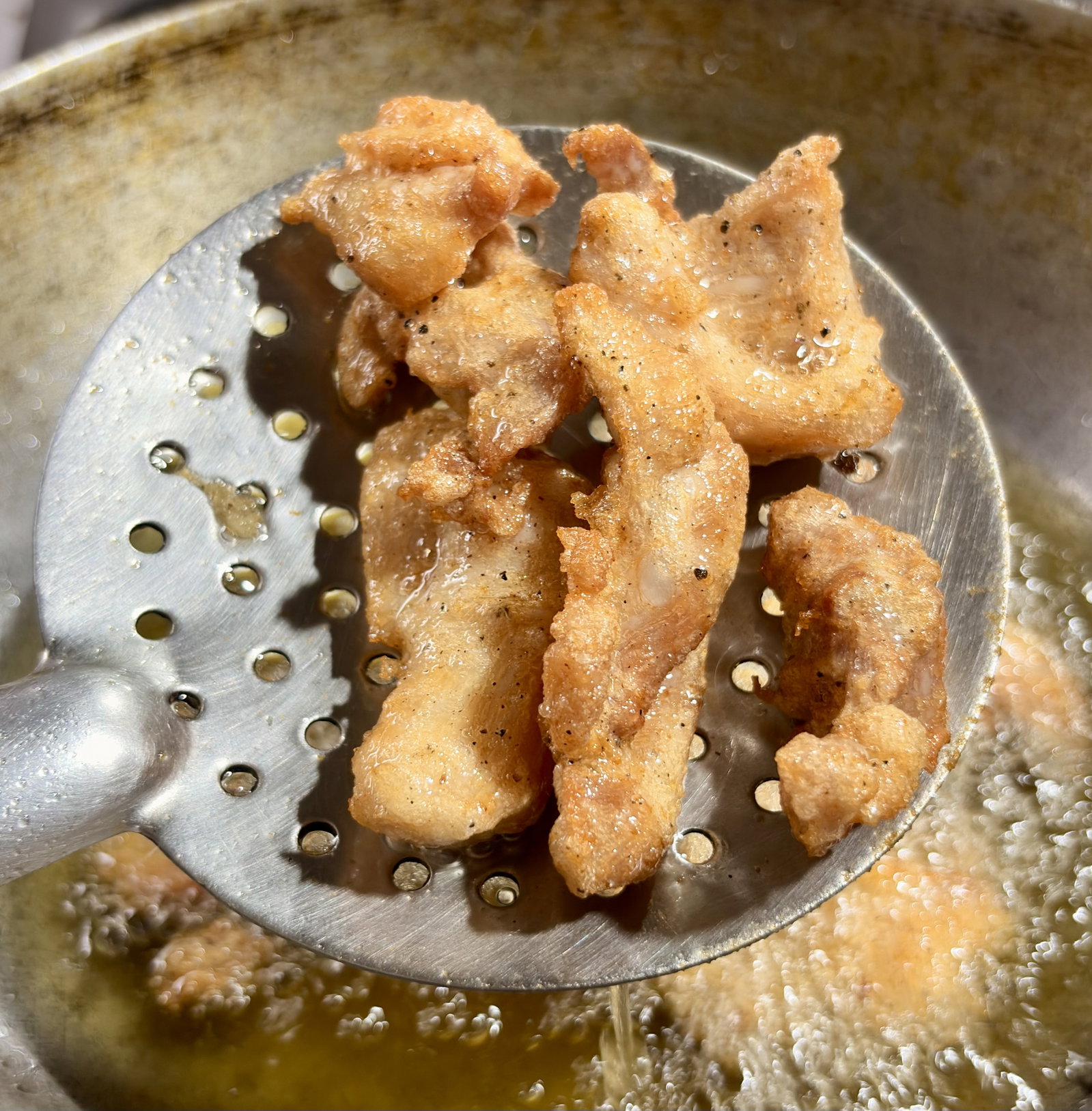 Step 1.2: Heat oil in a pan over medium-high heat