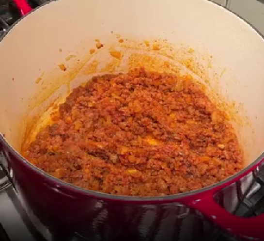 Step 2.1: Add onion and cook 2–3 minutes until soft