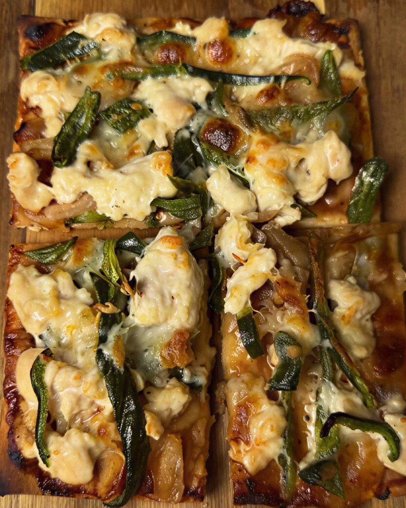 BBQ Chicken & Pineapple Flatbreads recipe