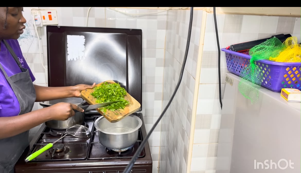 Step 1.1: Drain well and gently squeeze out excess water