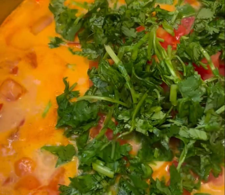 Step 1.1: Add chopped cilantro and lime juice, stirring to incorporate