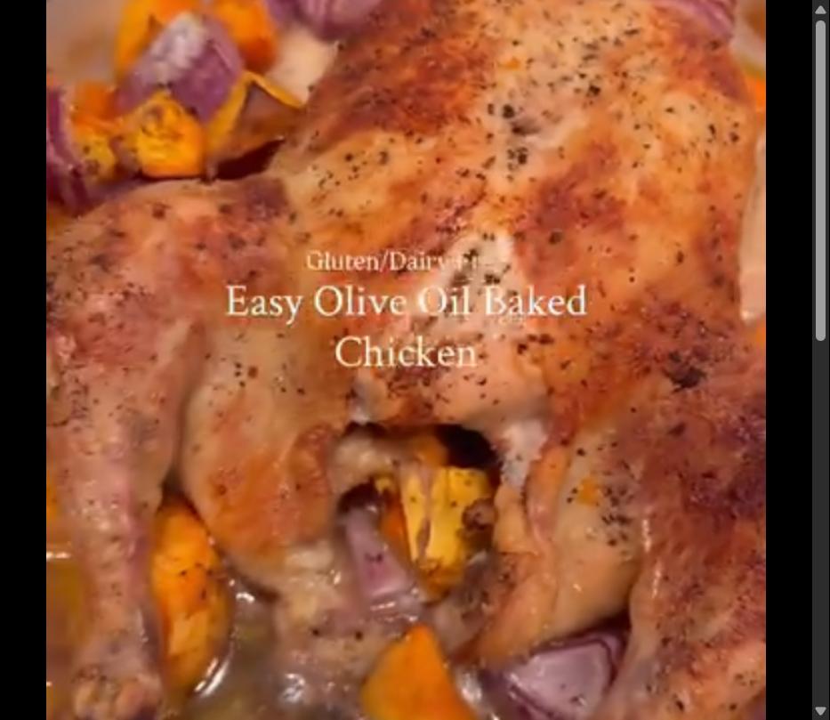 Step 1.1: Bake for about 90 minutes, basting the chicken with stock from the pan 1-2 times during baking