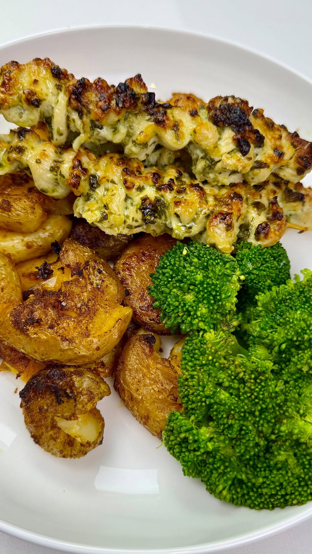 Golden Smash & Skewer Party Pan recipe
