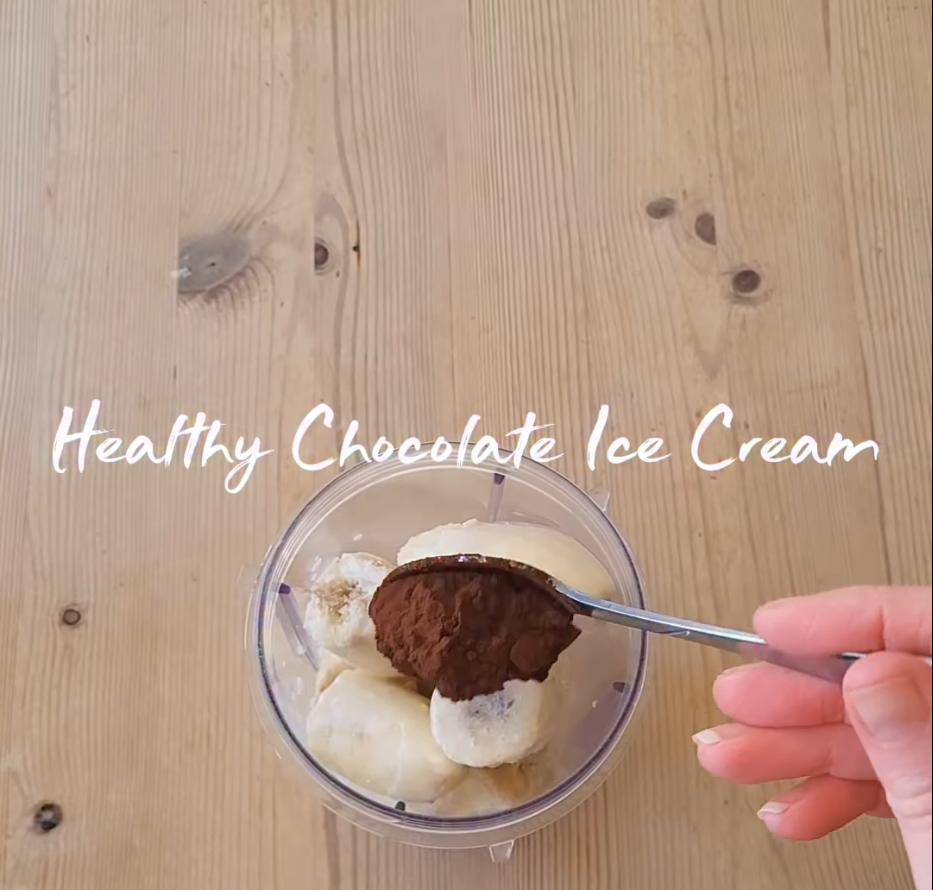 Step 1.1: Add cocoa powder, vanilla, milk, and sea salt