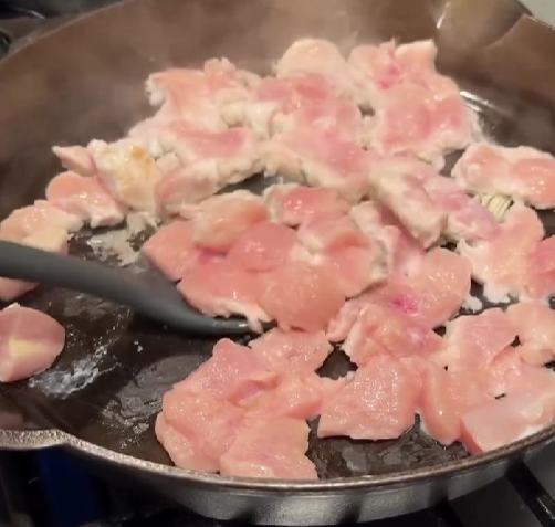 Step 2.1: Heat olive oil and butter over medium-high heat