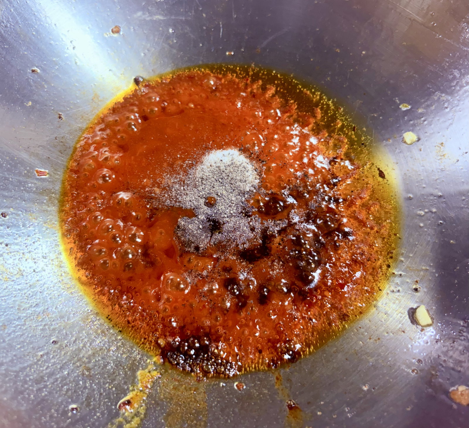 Step 3.1: Turn the heat down to medium