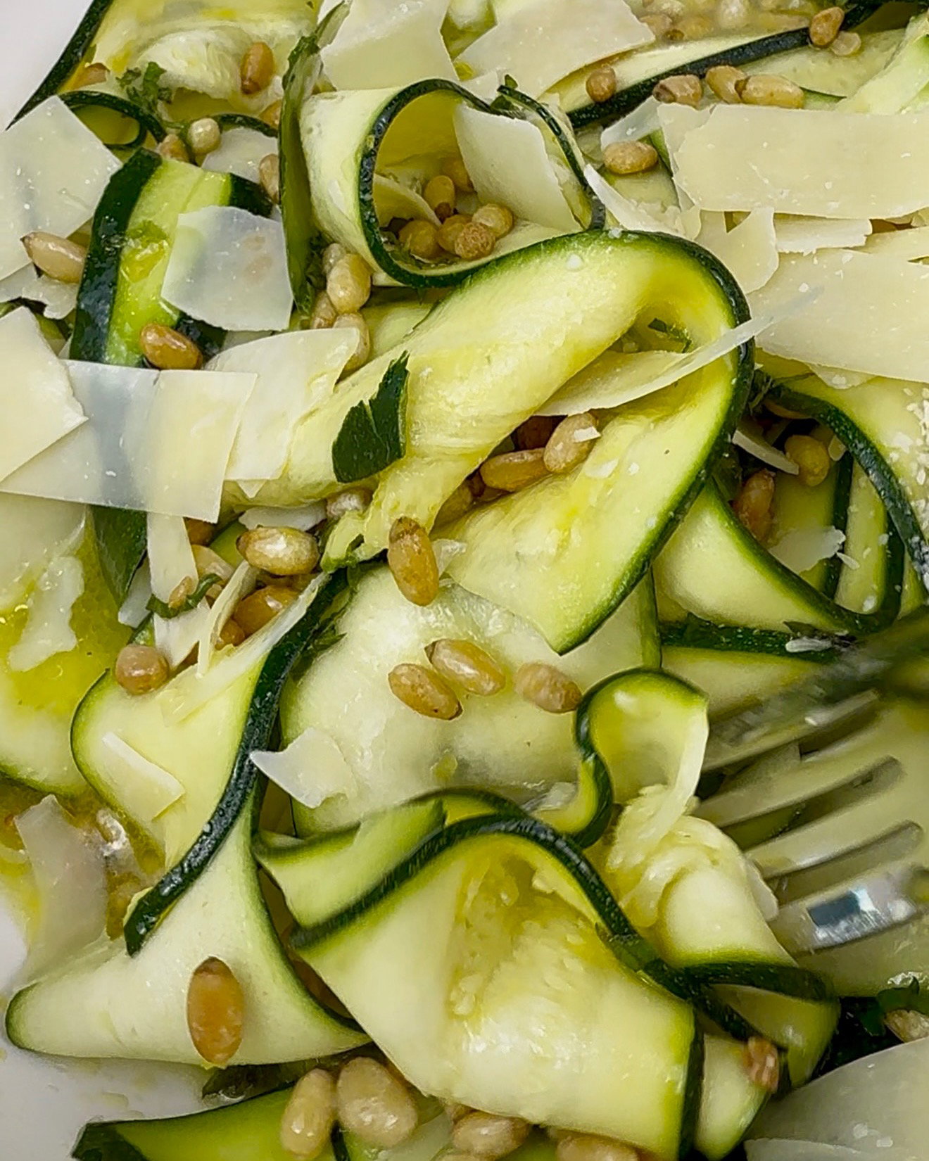 Zucchini Carpaccio Salad recipe