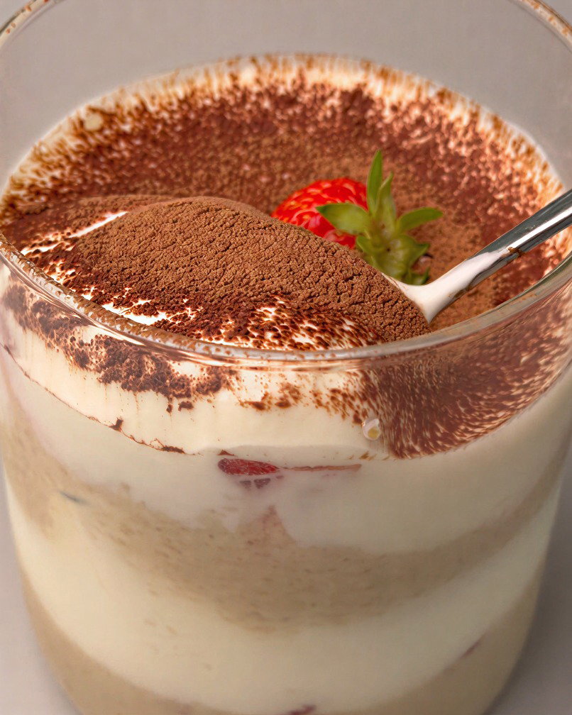 Protein Tiramisu Layer Jar recipe