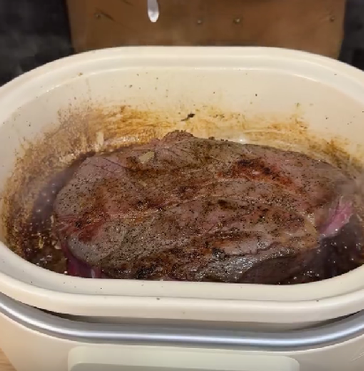 Step 2.1: Sear the roast hard on all sides until browned