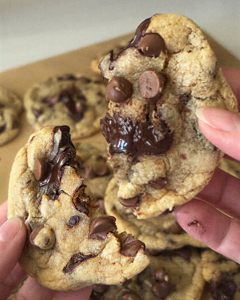 Soft Gooey Chocolate-Loaded Cookies recipe