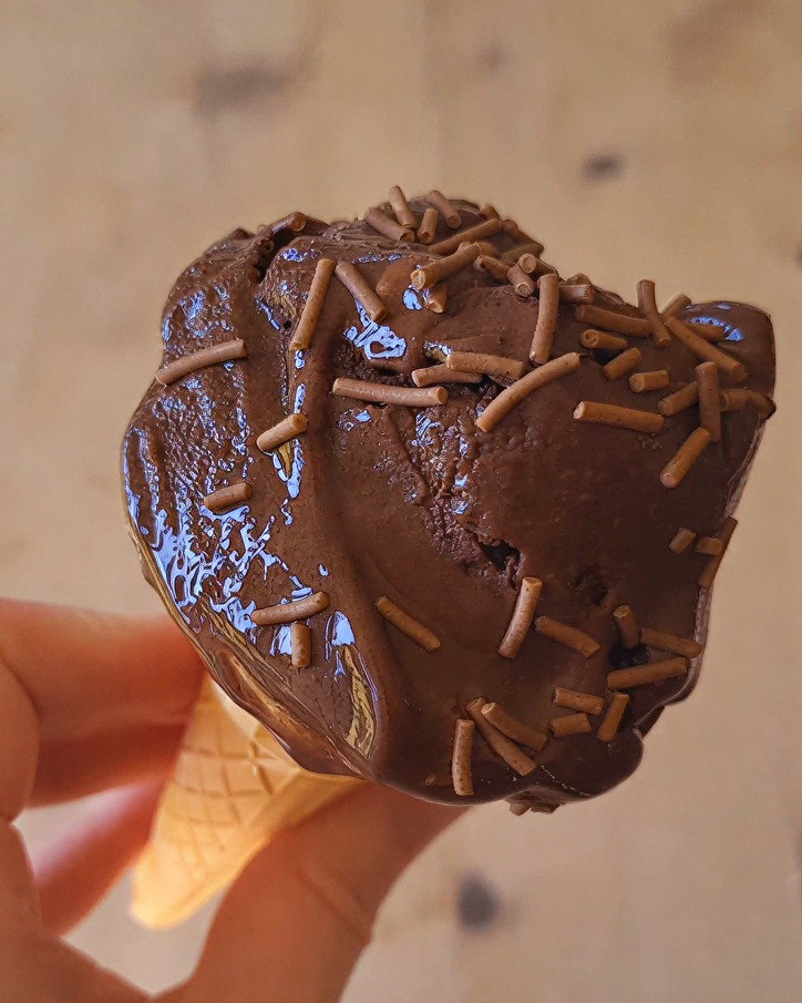 Chocolate Banana Ice Cream recipe