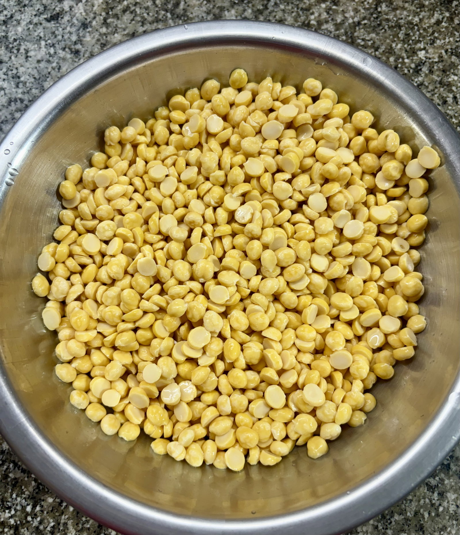 Step 1.1: Wash the dal thoroughly and soak it overnight