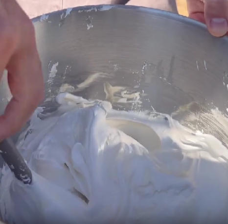 Step 1.1: Whisk in lemon juice and vanilla