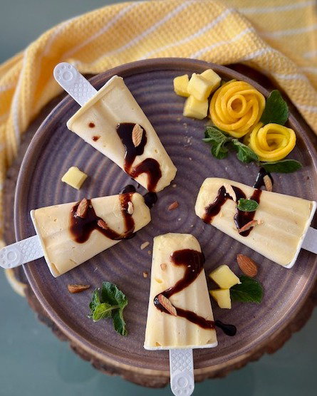 Creamy Mango Malai Kulfi  recipe