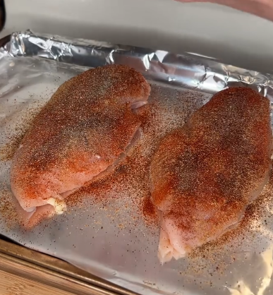 Step 1.1: Season with cumin, chili powder, paprika, salt, and pepper