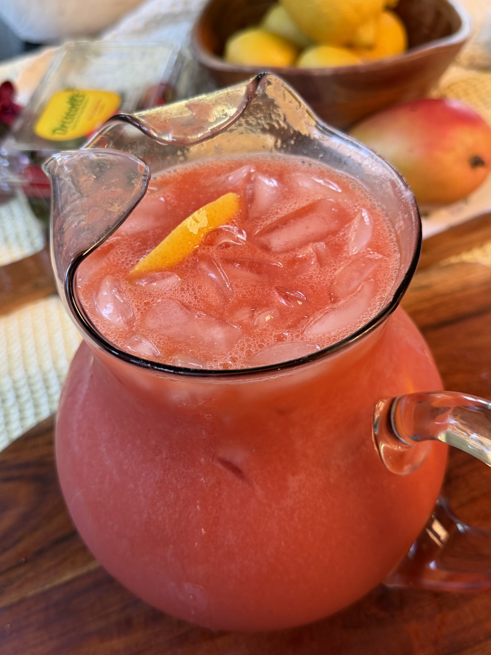 Strawberry Mango Lemonade recipe